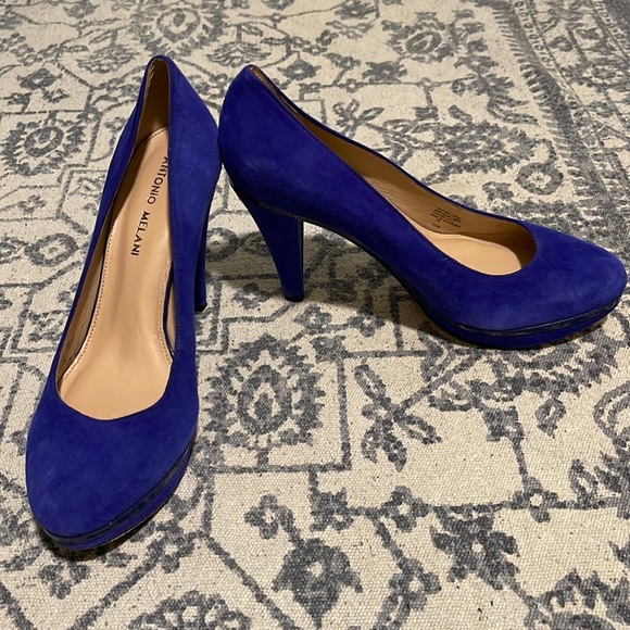 ANTONIO MELANI Shoes Antonio Melani Royal Blue Pumps Poshmark